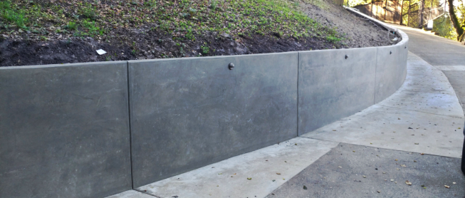 Concrete Retaining Walls in Bertram TX